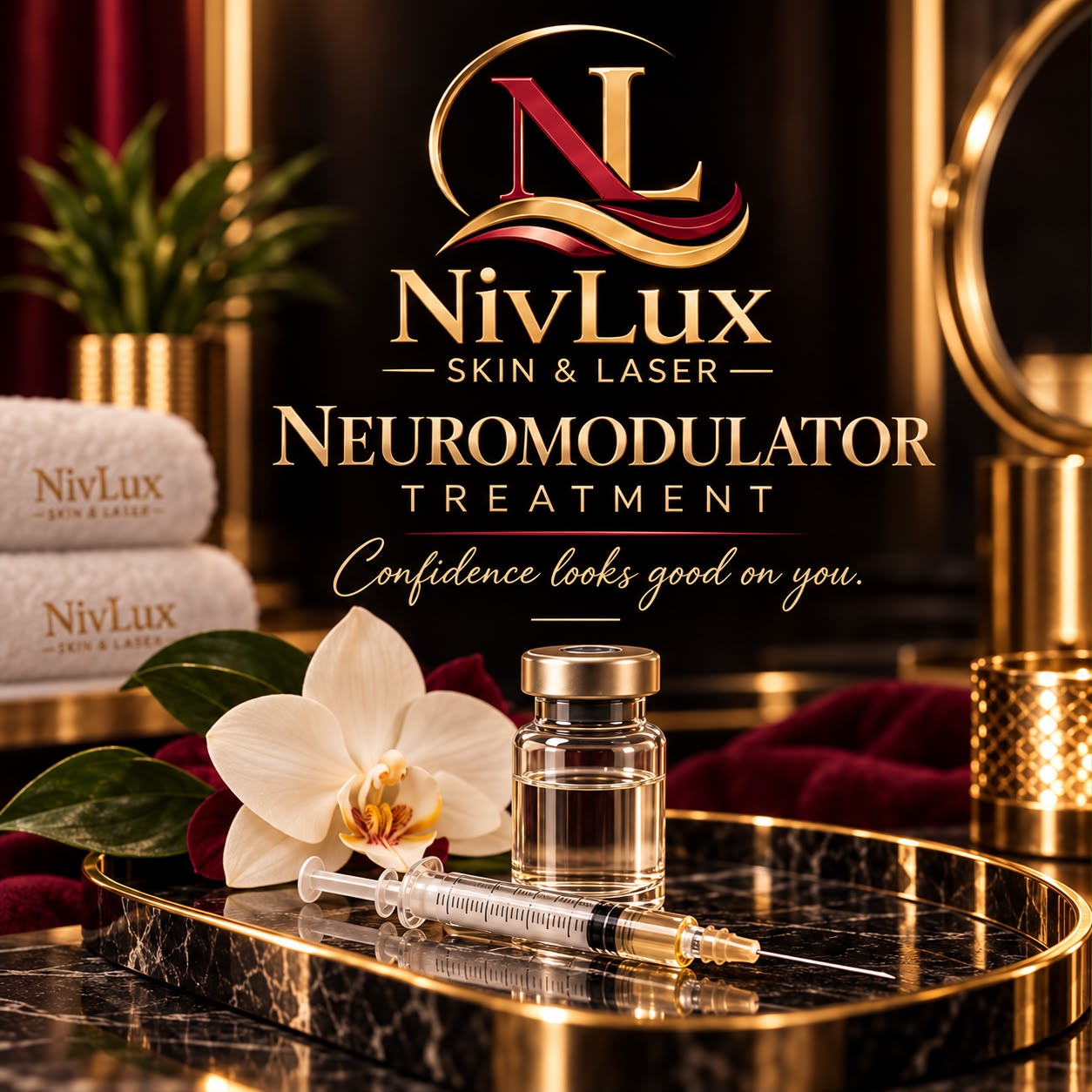 Botox Sacramento neuromodulator treatment at NivLux Skin & Laser